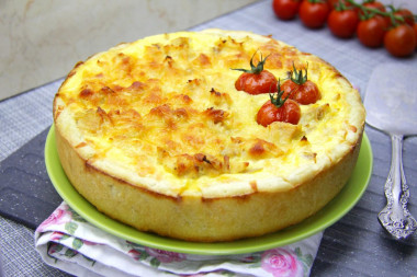 quiche z kurczakiem