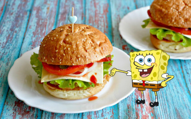 krabsburger od SpongeBoba