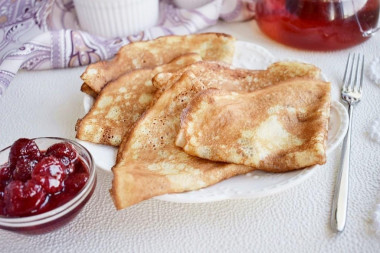 naleśniki na Śnieżce cienkie