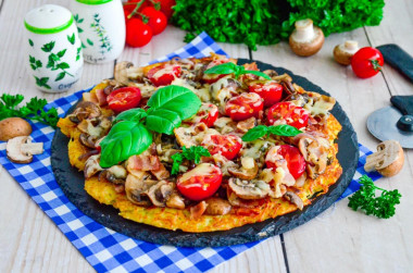 Pizza ziemniaczana na patelni