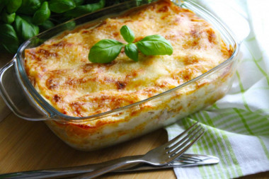 lasagne klasyczna z mięsem mielonym w piekarniku prosta