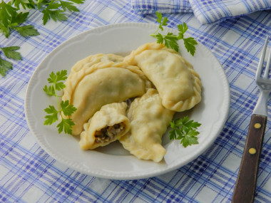 pierogi z grzybami