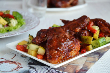 skrzydła z grilla w piekarniku skrzydła z grilla w piekarniku