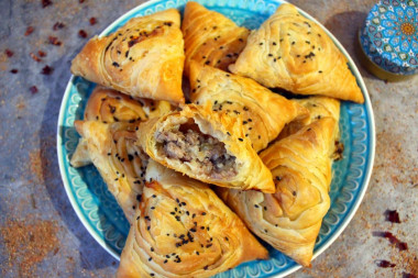 Tandoor Samsa w piekarniku