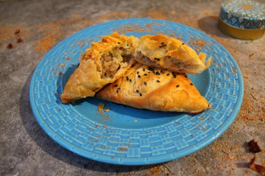 Tandoor Samsa w piekarniku