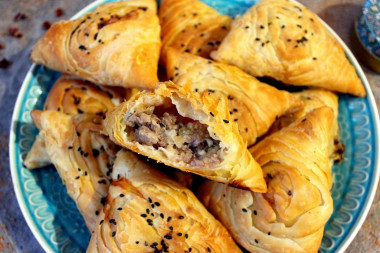 Tandoor Samsa w piekarniku