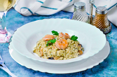 Klasyczne risotto z owocami morza