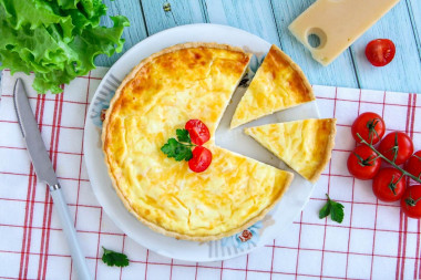 quiche z serem