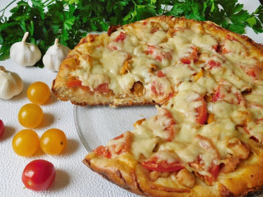 pizza bez kiełbasy