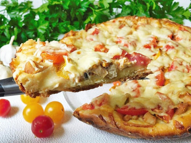 pizza bez kiełbasy