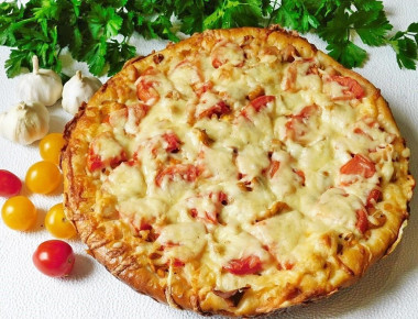 pizza bez kiełbasy