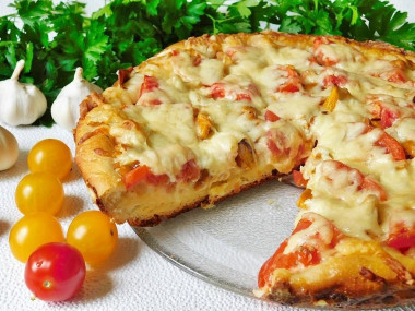 pizza bez kiełbasy