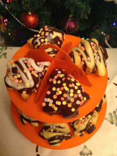 ciasteczka choinkowe na Nowy Rok Sylwester ciasteczka choinkowe na Nowy Rok Sylwester