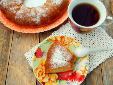 zwykły muffin na jajkach kefiru i sody