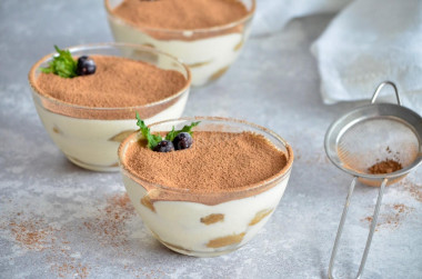 tiramisu bez mascarpone