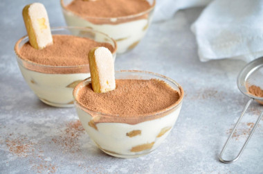 tiramisu bez mascarpone