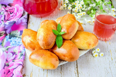 placki z dżemem w piekarniku z ciasta drożdżowego placki z dżemem w piekarniku z ciasta drożdżowego