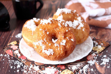 pączki smażone na maśle słodkie