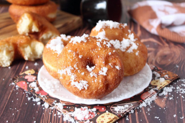 pączki smażone na maśle słodkie