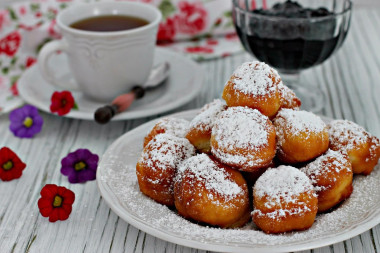 pączki twarogowe na maśle