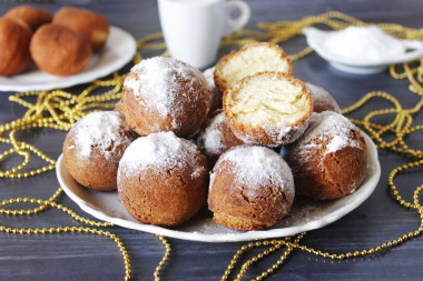 kulki skondensowane smażone w oleju