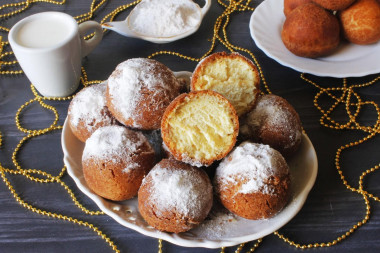 kulki skondensowane smażone w oleju