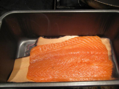 solony pstrąg z solą i koniakiem solony pstrąg z solą i koniakiem