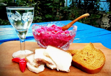 chrzan marynowany na zimę