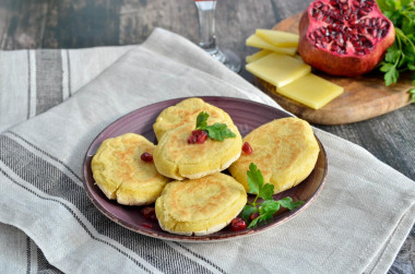 mchadi z mąki kukurydzianej tortilla po gruzińsku