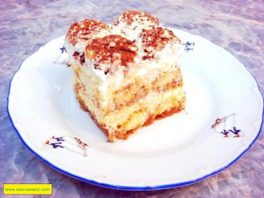 domowe Klasyczne Tiramisu z mascarpone