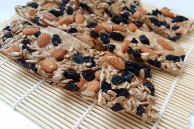 kozinaki w suszarce elektrycznej