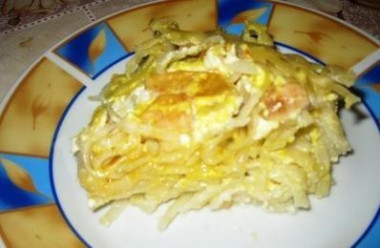 Kugel z twarogu