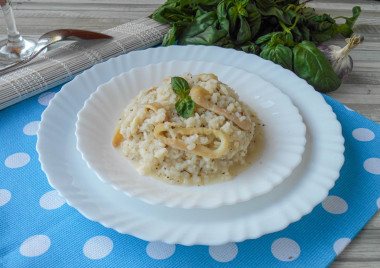 risotto z kalmarami